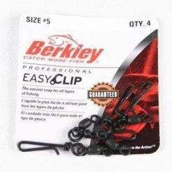 Berkley McMahon® Easy Clip Snaps/Swivels
