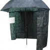 NGT Umbrella - 45" Camo With Sides, Tilt Function And Nylon Case