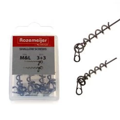Predator Rozemeijer Shallow Screws M&L Incl 6 Splitrings