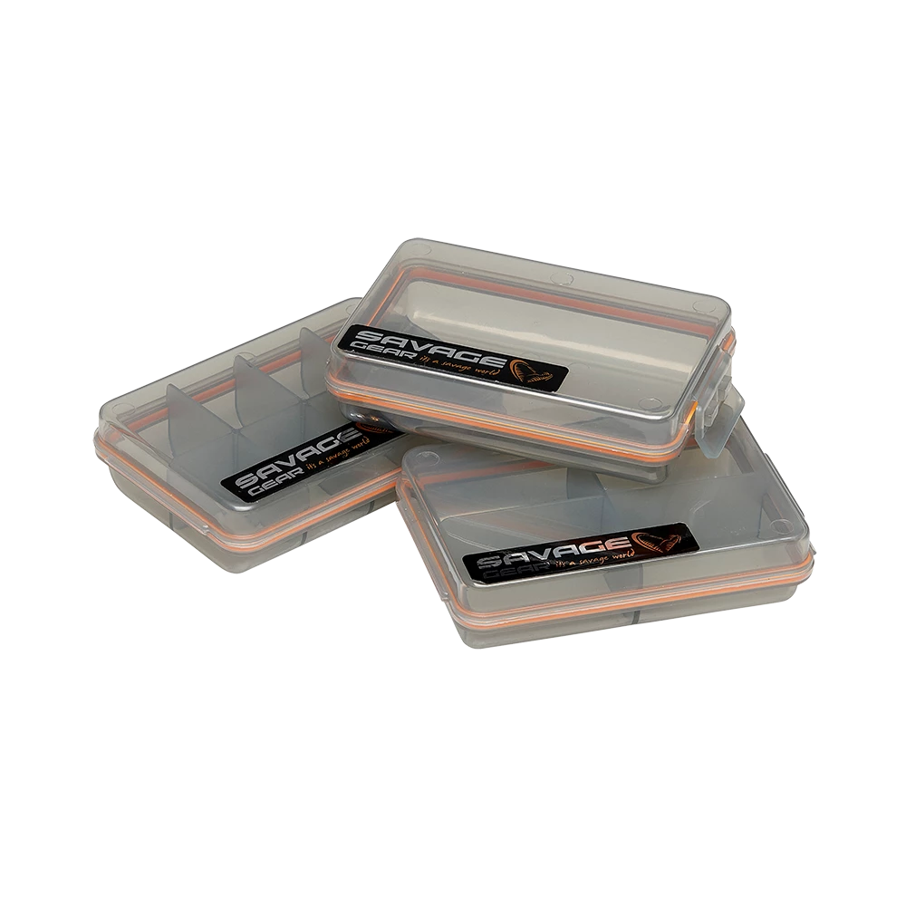 Predator SAVAGE GEAR POCKET BOX SMOKE 3PCS KIT 10.5X6.8X2.6CM 1 Predator SAVAGE GEAR POCKET BOX SMOKE 3PCS KIT 10.5X6.8X2.6CM