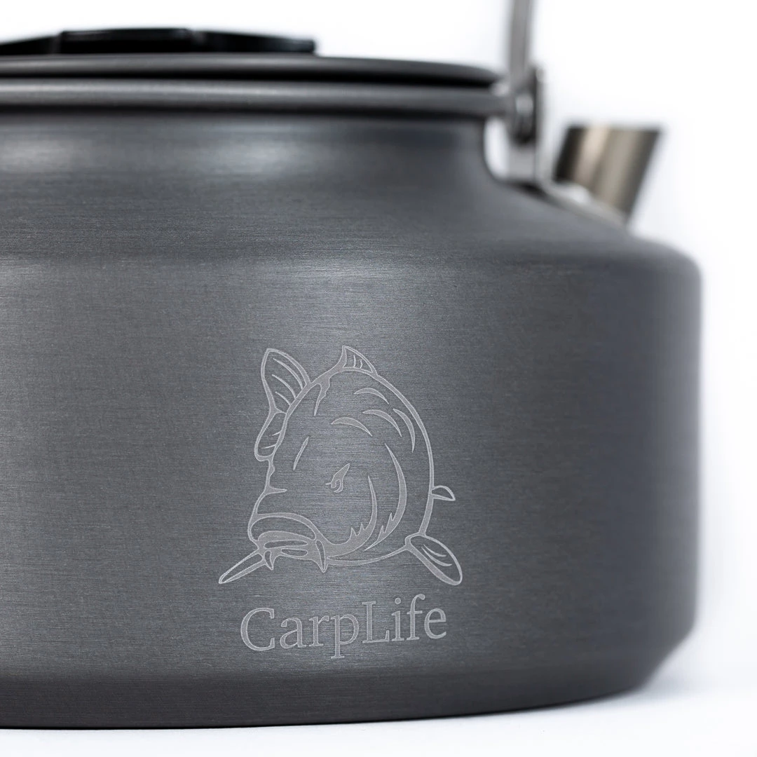 Carplife Products Camping CarpLife Slim Kettle 1.1L - Black Paracord 2 Carplife Products Camping CarpLife Slim Kettle 1.1L - Black Paracord
