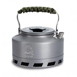 Carplife Products CarpLife Rapid Boil Kettle 1.1L - Black Paracord