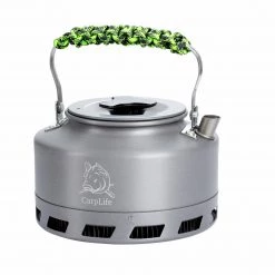 Carplife Products CarpLife Rapid Boil Kettle 1.1L - Neon & Black Paracord