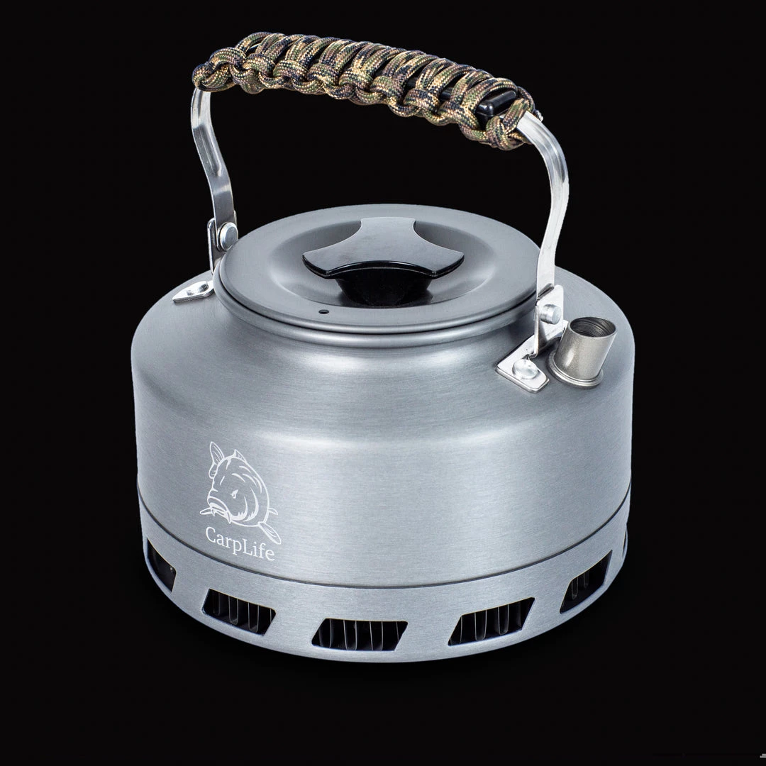 Carplife Products CarpLife Rapid Boil Kettle 1.1L - Olive Paracord Camping 8 Carplife Products CarpLife Rapid Boil Kettle 1.1L - Olive Paracord Camping