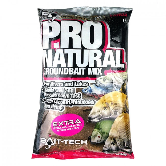 Bait Tech Pro Natural Range 1.5kg Groundbait 2 Bait Tech Pro Natural Range 1.5kg Groundbait
