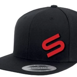Sonik Black Snapback Icon Cap Apparel