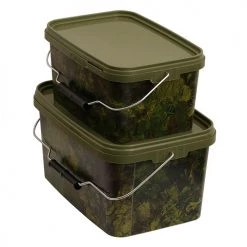 GARDNER TACKLE SQUARE CAMO BUCKET Baiting Tools & Storage 6 GARDNER TACKLE SQUARE CAMO BUCKET Baiting Tools & Storage