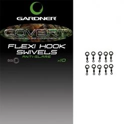 GARDNER TACKLE COVERT FLEXI HOOK SWIVELS Terminal Tackle & Accessories 5 GARDNER TACKLE COVERT FLEXI HOOK SWIVELS Terminal Tackle & Accessories