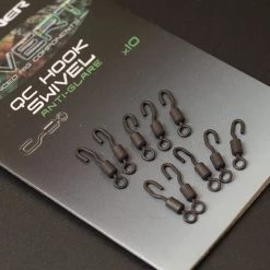 Gardner Tackle COVERT QC SWIVELS SIZE 12 ANTI GLARE
