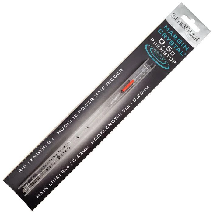 Coarse Drennan Margin Crystal Pushstop Rig 1 Coarse Drennan Margin Crystal Pushstop Rig