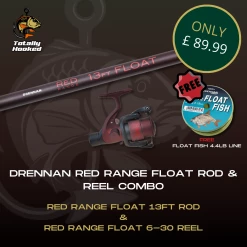 Drennan Red Range Float Fishing Combo And Free Line