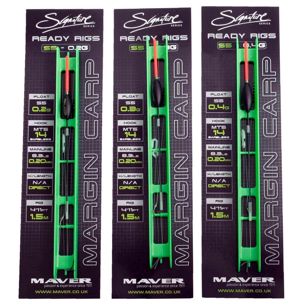 Maver Signature S5 Ready Rig Margin Carp 1 Maver Signature S5 Ready Rig Margin Carp