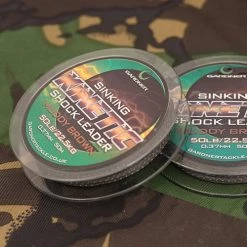 GARDNER TACKLE KINETIC SINKING SHOCK LEADER 50lb (22.7kg) 50m Line