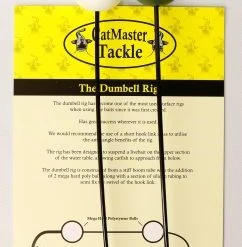 Catmaster Tackle Livebait Dumbell 2oz - 4oz