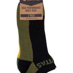 Navitas Coolmax Ankle Sock Twin Pack 7-11 Apparel