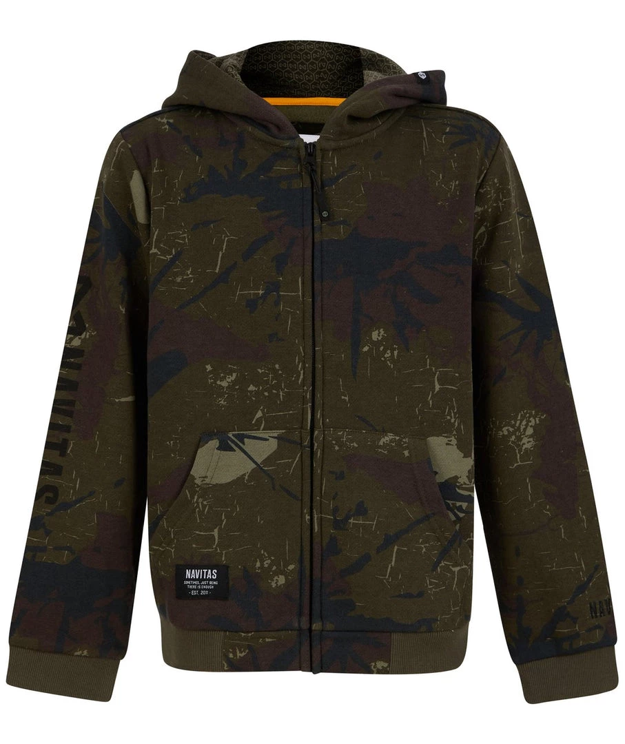 Navitas Identity Camo Kids Zip Hoody 1 Navitas Identity Camo Kids Zip Hoody