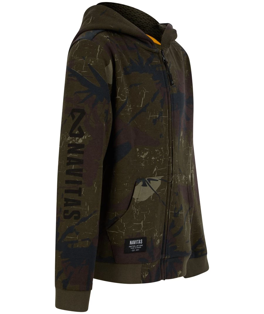 Navitas Identity Camo Kids Zip Hoody 2 Navitas Identity Camo Kids Zip Hoody