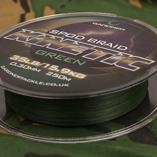 Line GARDNER TACKLE KINETIC SPOD BRAID 35lb (15.9kg) 5 Line GARDNER TACKLE KINETIC SPOD BRAID 35lb (15.9kg)