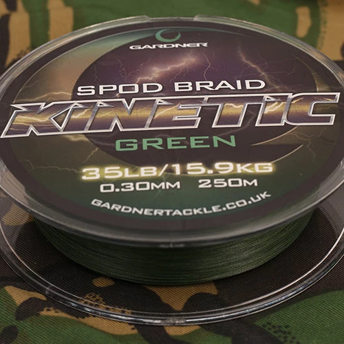 Line GARDNER TACKLE KINETIC SPOD BRAID 35lb (15.9kg) 4 Line GARDNER TACKLE KINETIC SPOD BRAID 35lb (15.9kg)