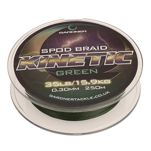 Line GARDNER TACKLE KINETIC SPOD BRAID 35lb (15.9kg) 6 Line GARDNER TACKLE KINETIC SPOD BRAID 35lb (15.9kg)