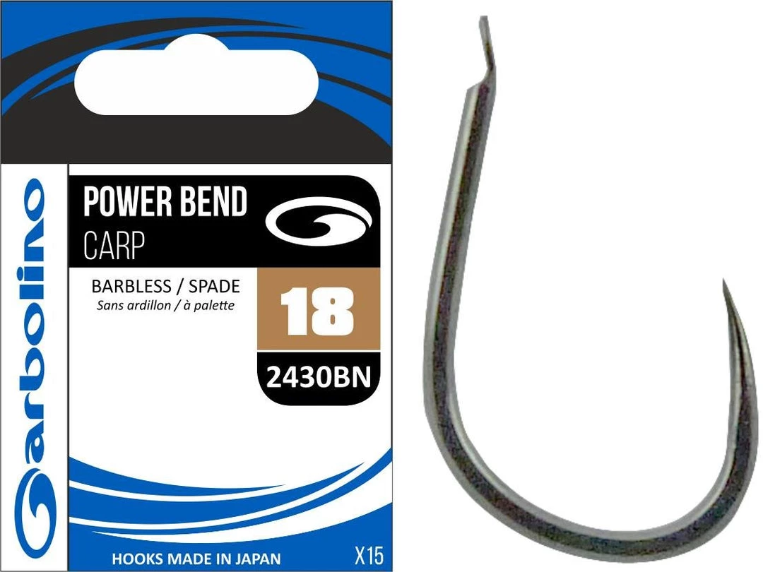 Garbolino COMMERCIAL COMPETITION POWER BEND CARP BARBLESS Coarse 1 Garbolino COMMERCIAL COMPETITION POWER BEND CARP BARBLESS Coarse