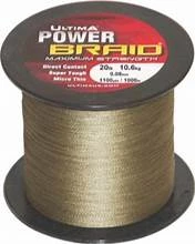 Ultima Power Braid - Green (275m & 1000m Spools) Line