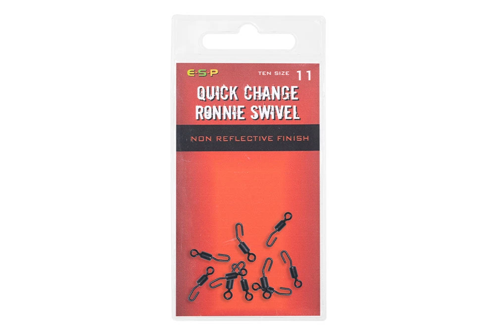 Terminal Tackle & Accessories ESP Quick Change Ronnie Swivels 1 Terminal Tackle & Accessories ESP Quick Change Ronnie Swivels