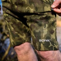 Sonik Camo Fleece Shorts