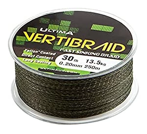 Line Ultima Vertibraid Braid (450m & 1000m Spools) 2 Line Ultima Vertibraid Braid (450m & 1000m Spools)