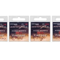 Coarse Drennan Acolyte Red Finesse Hooks