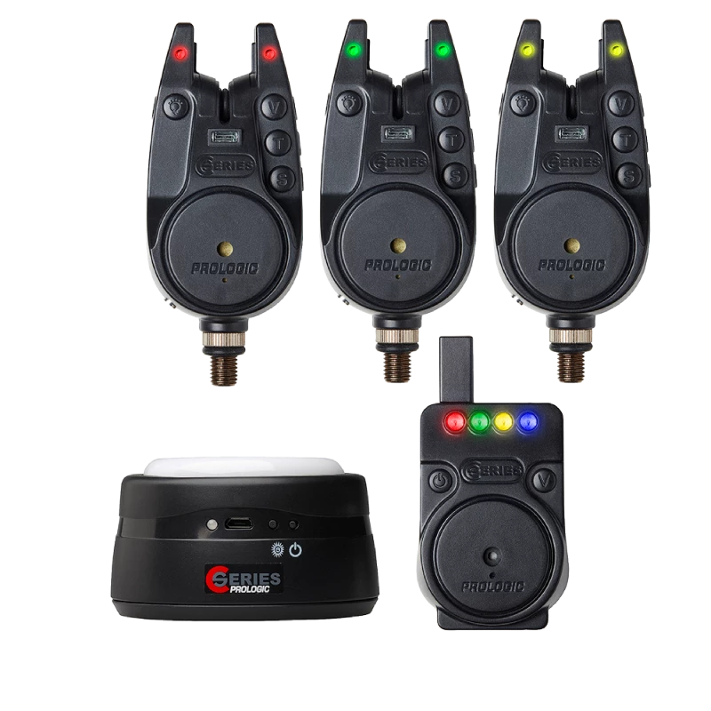 Alarms Prologic C-Series Bite Alarm And Bivvy Light Set 2 Alarms Prologic C-Series Bite Alarm And Bivvy Light Set