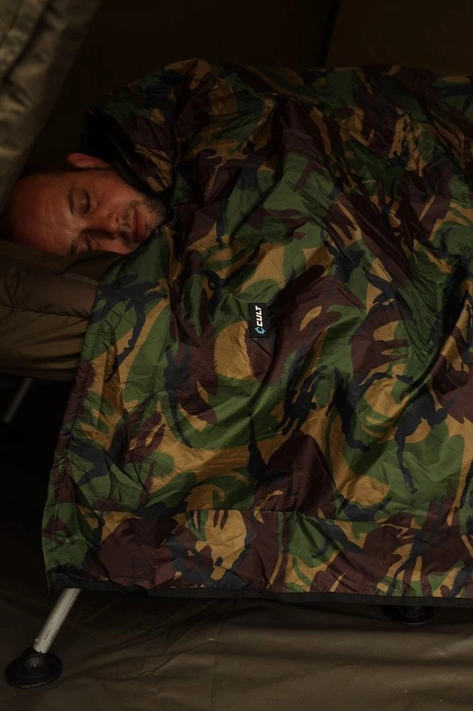 Cult Tackle Beds & Chairs CULT DPM Sherpa Deluxe Bed Cover + Stuff Sack 5 Cult Tackle Beds & Chairs CULT DPM Sherpa Deluxe Bed Cover + Stuff Sack