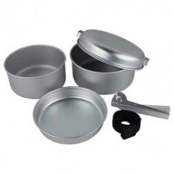 Camping Yellowstone Aluminum 5 Piece Cook Set