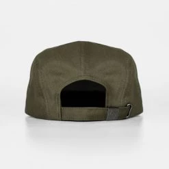 KUMU CAP 5 PANEL 'MANTRA' GREEN GOLD LOGOS