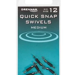 Coarse Drennan Quick Snap Swivels 8 Coarse Drennan Quick Snap Swivels