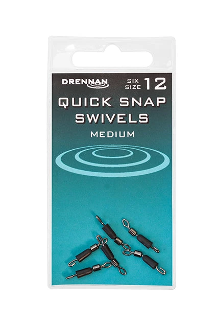 Coarse Drennan Quick Snap Swivels 3 Coarse Drennan Quick Snap Swivels