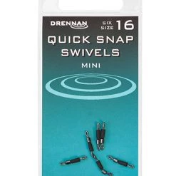 Coarse Drennan Quick Snap Swivels 10 Coarse Drennan Quick Snap Swivels