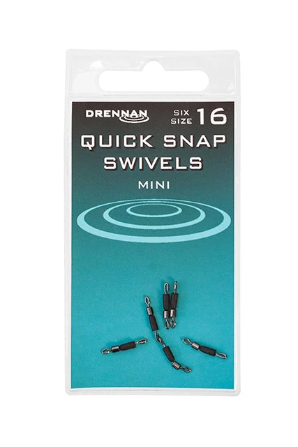 Coarse Drennan Quick Snap Swivels 5 Coarse Drennan Quick Snap Swivels