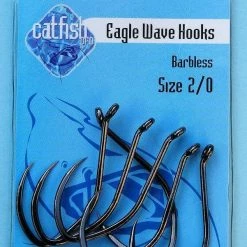 Catfish-Pro Ltd Maruto Eagle Wave Hook (Barbless) Predator