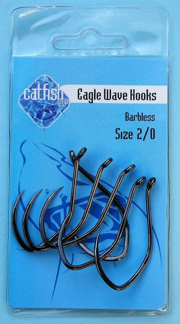 Catfish-Pro Ltd Maruto Eagle Wave Hook (Barbless) Predator 1 Catfish-Pro Ltd Maruto Eagle Wave Hook (Barbless) Predator
