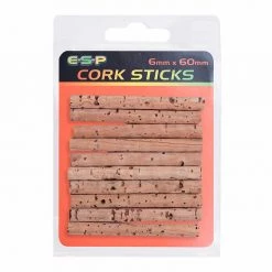 ESP Cork Sticks Terminal Tackle & Accessories 6 ESP Cork Sticks Terminal Tackle & Accessories