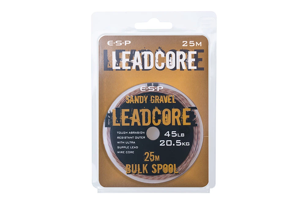 ESP Leadcore 25m Bulk Spool Terminal Tackle & Accessories 6 ESP Leadcore 25m Bulk Spool Terminal Tackle & Accessories