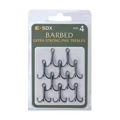 E-Sox Extra Strong Pike Trebles Predator