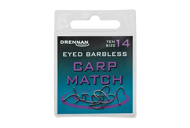 Drennan Eyed Barbless – Carp Match 1 Drennan Eyed Barbless – Carp Match