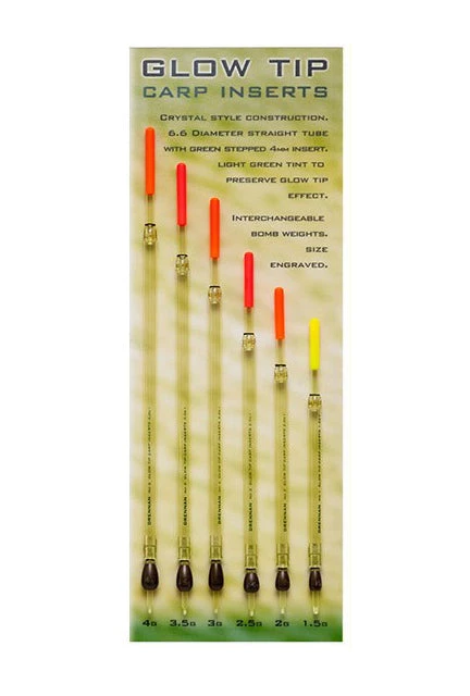 Drennan Glow Tip Carp Inserts 2 Drennan Glow Tip Carp Inserts