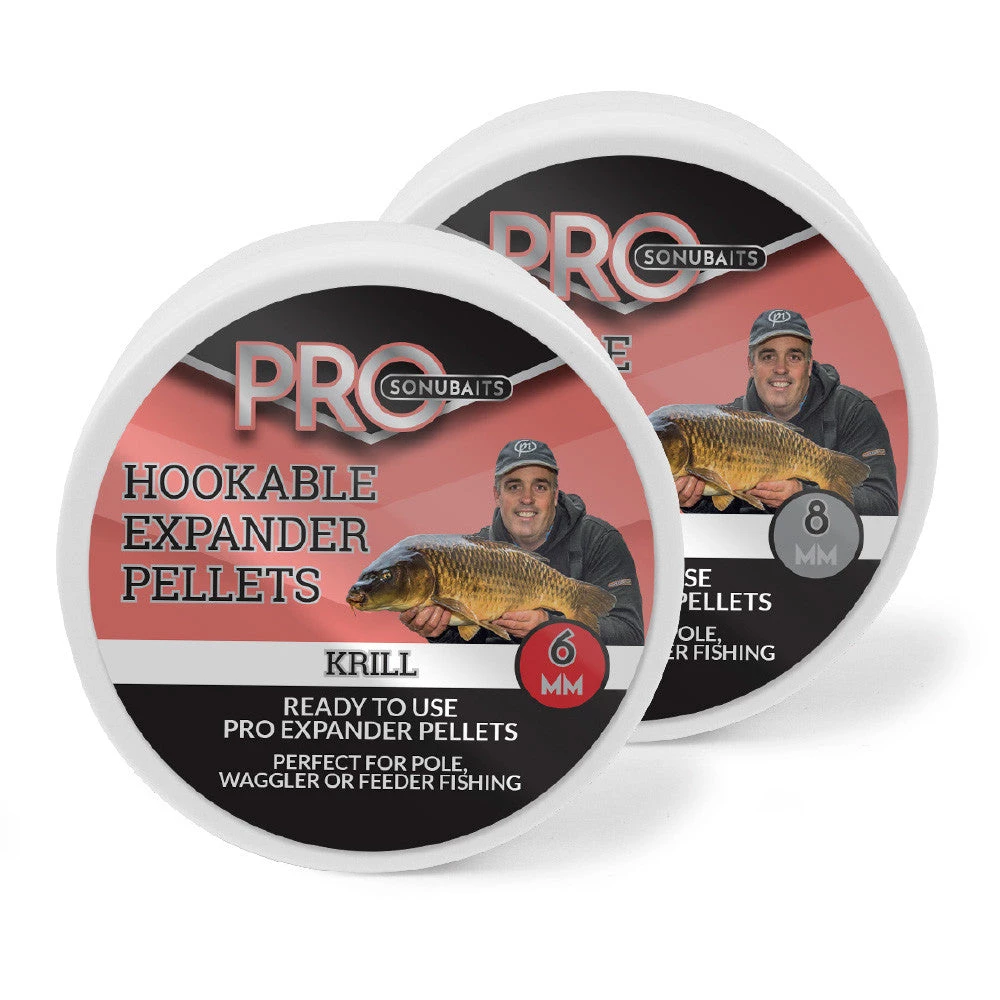 Sonubaits Pro Hookable Expander Pellets 6 Sonubaits Pro Hookable Expander Pellets