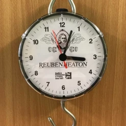 Scales Reuben Heaton Specimen Hunter Timescale Wall Clock (White Face)