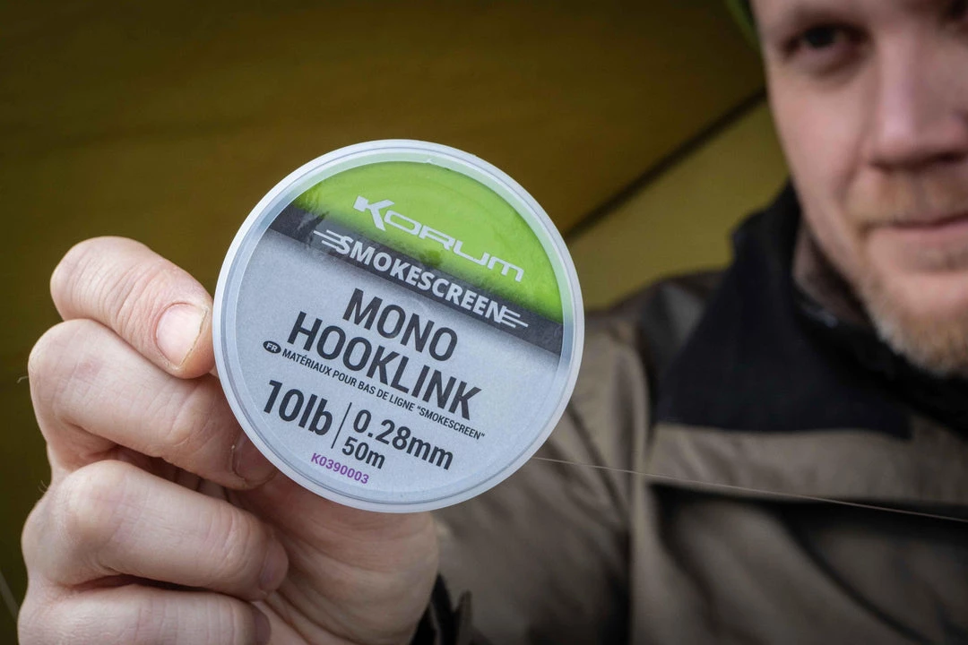KORUM Smokescreen Mono Hooklink Coarse 2 KORUM Smokescreen Mono Hooklink Coarse