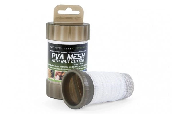 Coarse KORUM PVA Mesh With Bait Cutter 1 Coarse KORUM PVA Mesh With Bait Cutter