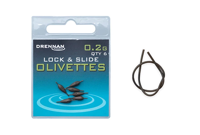 Coarse Drennan Lock & Slide Olivettes 1 Coarse Drennan Lock & Slide Olivettes